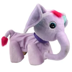 RC Cute Pet: Daljinsko voden interaktivni plišasti slon z dodatki, 2.4 GHz 40 cm slika 4