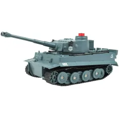 RC Daljinsko upravljani tank Nemški tiger z realističnimi funkcijami v merilu 1/30 2,4 GHz 30 cm slika 4