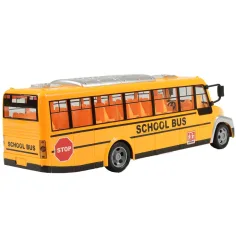 RC daljinsko voden rumeni šolski avtobus s svetl. učinki in akumulatorjem 27 MHz 40 cm slika 4