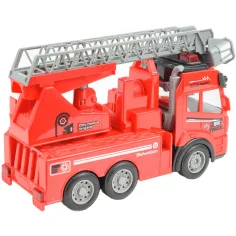 RC daljinsko vodeni gasilski avtomobil z dvižno košaro, svetlobni učinki, merilo 1/48, 27 MHz 20 cm slika 2