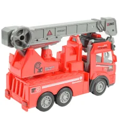 RC daljinsko vodeno gasilsko vozilo žerjav s svetlobnimi učinki, merilo 1/43 27 MHz 20 cm slika 2
