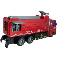 RC gasilsko vozilo na daljinsko upravljanje s svetlobnimi učinki v merilu 1/48 19 cm slika 2