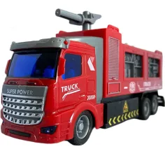 RC gasilsko vozilo na daljinsko upravljanje s svetlobnimi učinki v merilu 1/48 19 cm slika 4