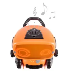 RC interaktivni TalkBot robot z walkie-talkie načinom v oranžni barvi 2,4GHz slika 11