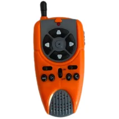 RC interaktivni TalkBot robot z walkie-talkie načinom v oranžni barvi 2,4GHz slika 4