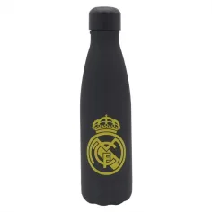 Real Madrid Nerjaveči dvojni črno-zlati jekleni bidon 500ml