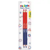Red &amp; Blue Maxi 2-delni set modro-rdečih svinčnikov z dvema konicama - Carioca