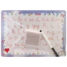 Razvojna risalna tabla z obrisnim markerjem: Črke - D-Toys slika 2