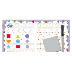 Razvojna risalna tabla z odstranljivim flomastrom: Oblike - D-Toys slika 2