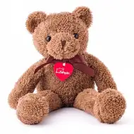 Rjav plišasti medvedek Ben 40 cm - Lumpin