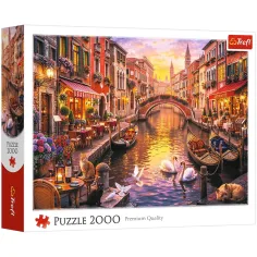Romantični Benetke 2000-delni puzzle - Trefl