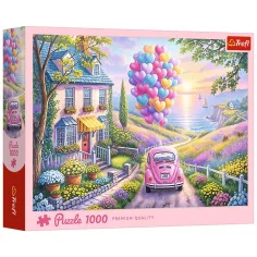 Romantično potovanje 1000-delni puzzle - Trefl slika 1