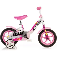 Roza otroška kolesa v velikosti 10 - Dino bikes kolo