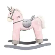 Roza leseni gugalni konjiček samorog 47cm