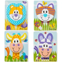 Safari Lesena velikanska sestavljanka - Melissa & Doug slika 4