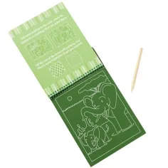 Safari zvezek Scratch slik - Melissa & Doug slika 3