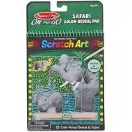 Safari zvezek Scratch slik - Melissa &amp; Doug