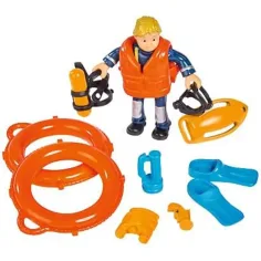 Sam gasilec: Neptunov čoln s figurico Penny - Simba Toys slika 2