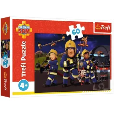 Sam gasilec v uniformi - 60 delni puzzle - Trefl