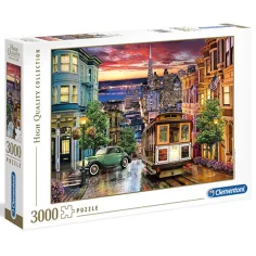 San Francisco HQC sestavljanka 3000-delna - Clementoni