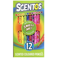 Scentos 12-delni komplet dišečih barvnih svinčnikov