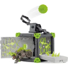 Schleich: Bitka jama kamen kameleon set (42677) slika 2