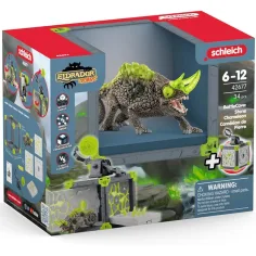 Schleich: Bitka jama kamen kameleon set (42677)