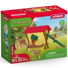 Schleich: Farm World - Igrača set za hranjenje gozdnih živali (42658) slika 1