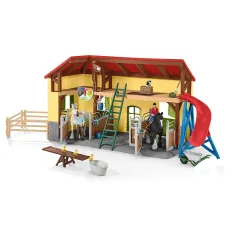 Schleich Farm World – Igralni set hleva za konje (42485) slika 2