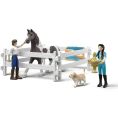 Schleich: Horse Club Kim jahalni set (42799) slika 2
