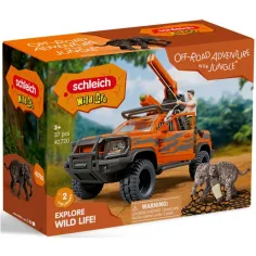 Schleich: Wild Life Terenski avto pustoljski set (42720) slika 1