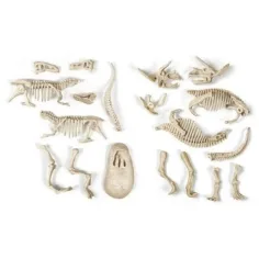 Science&Play: Archeofun Svetleča Tiranozaver in Triceratop Arheološki set - Clementoni slika 3
