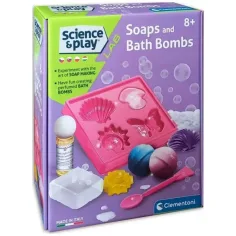 Science&Play: Set za izdelavo mila in kopalnih bomb - Clementoni