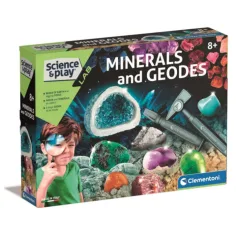 Science&Play: Kristali in Geode znanstvena igrača komplet - Clementoni