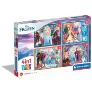 Sestavljanka 4 v 1 Ledeno kraljestvo II - Clementoni