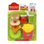 Set hrane s hamburgerjem Gourmet
