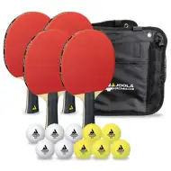 Set loparjev in žogic za namizni tenis Joola Quattro v torbici - Spartan