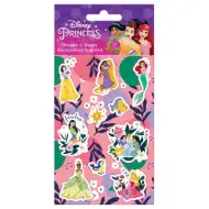 Set samolepilnih nalepk na listu 8 x 12 cm Disney Princeske 5 kosov