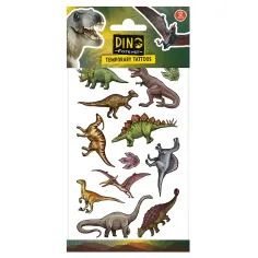 Tattoo set z dinozavrovim vzorcem - Dino