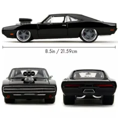 Hitri in drzni: 1970 Dodge Charger kovinski model avtomobila 1/24 - Jada Toys slika 4