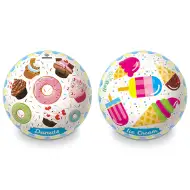 Sladoled in krofi BioBall gumijasta žoga premera 23cm
