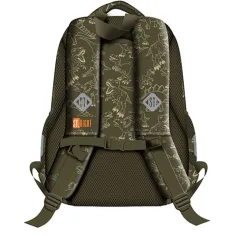 Šolska torba, nahrbtnik s tremi predelki St.Right T-Rex Junior 39x27x17cm slika 2