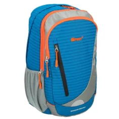 Šolska torba, nahrbtnik Spirit: Stilo modro-sivo-oranžna 47 x 21 x 21 cm slika 4