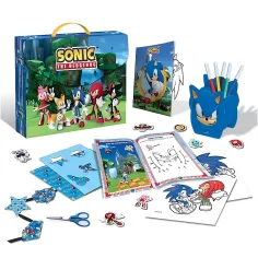 Sonic Kreativni barvni set v torbi – Lisciani