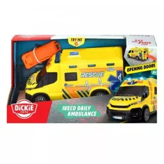 SOS Iveco reševalno vozilo z zvokom in svetlobo 18cm - Dickie Toys