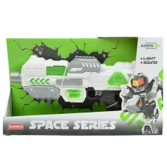 Space Series: Vesoljsko orožje s podporo, z lučmi in zvoki 40 cm slika 4