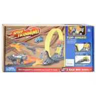 Speed Running set dirkalne steze s 360-stopinjsko zanko in 1 izstrelnim avtomobilčkom 1/64