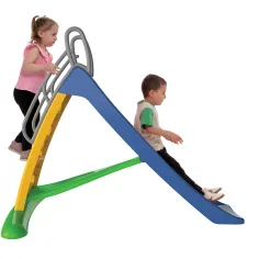 Speed tobogan z varnostnim ograjo v modri barvi 170cm slika 3