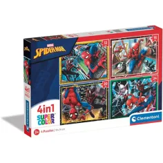 Spider-Man 4 v 1 puzzle - Clementoni
