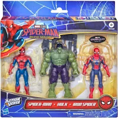Spider-Man Povsem nov dan: ActionVerse Akcijska figura 3-delni set – Hasbro
